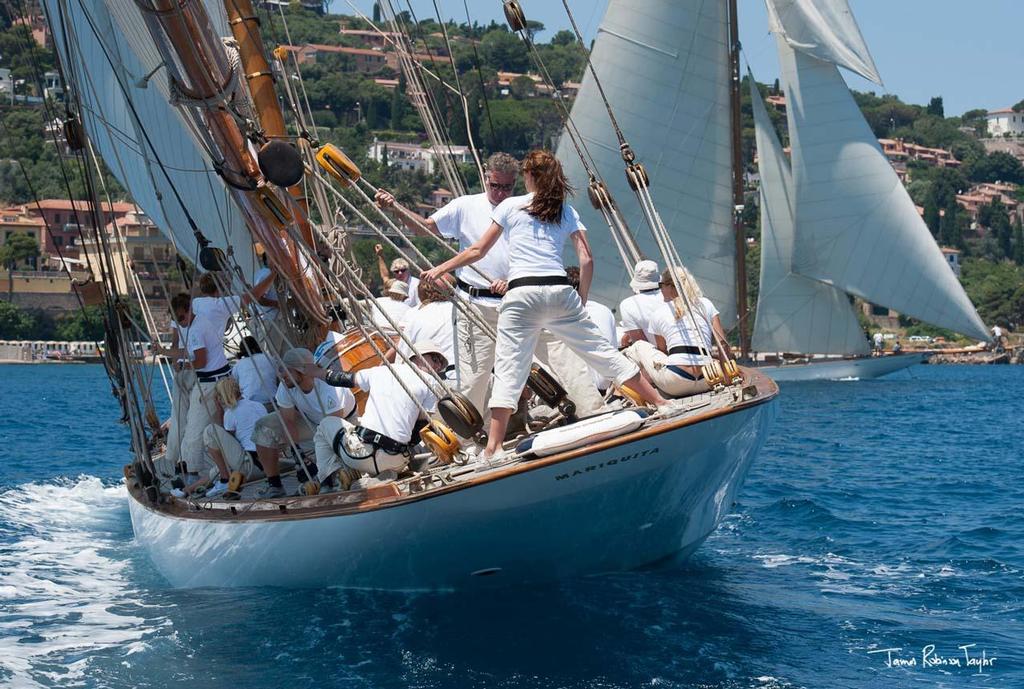 Argentario Sailing Week, Panerai Classic Yachts Challenge 2013 - Marquita ©  James Robinson Taylor